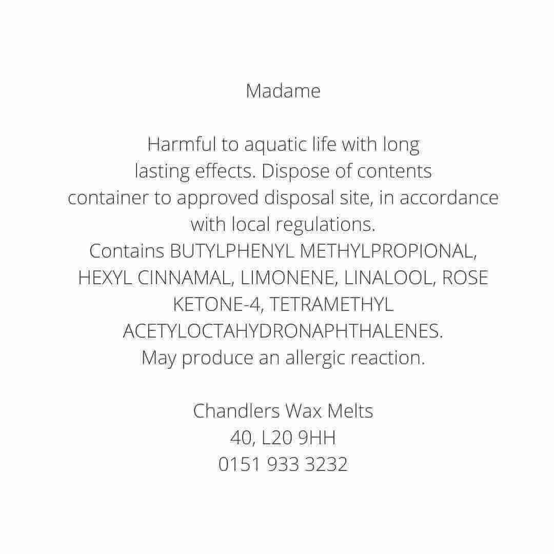 chanel mademoiselle wax melts uk
