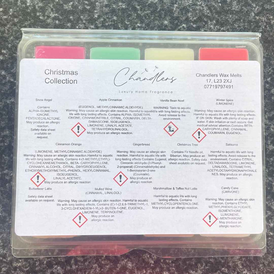 christmas wax melts uk