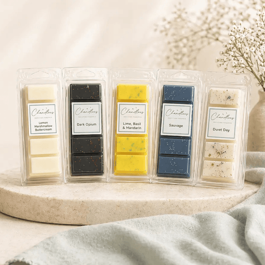 Strong scented soy wax melts by Chandlers with tips on how to make wax melts last longer