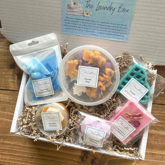 laundry wax melts subscription box