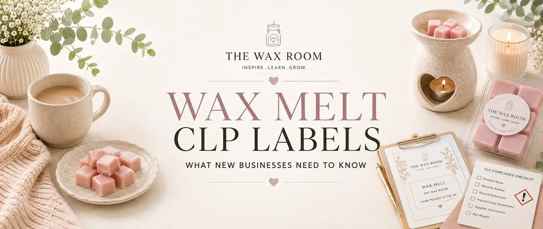 Wax Melt CLP Labels: What New Businesses Need to Know