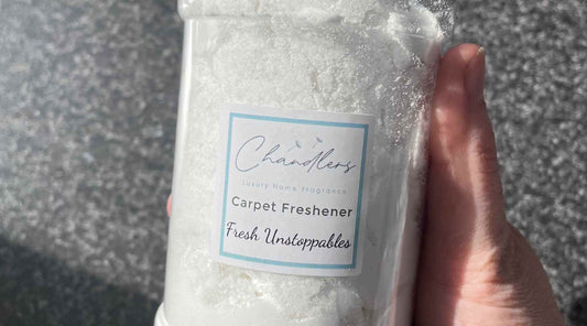 Scented Carpet Freshener - banish odours from carpets home fragrance uk
