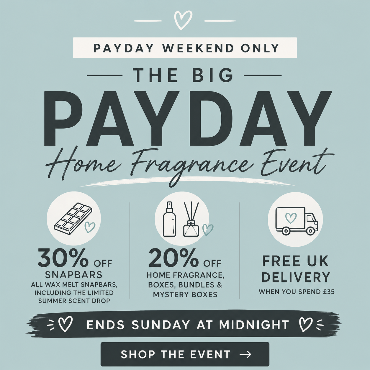 The Big Payday Home Fragrance Event