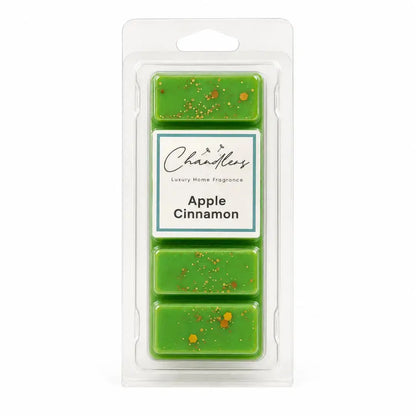 Apple Cinnamon wax melt snapbar by Chandlers Wax Melts