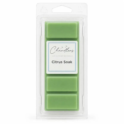 Citrus Soak fruity wax melt snapbar by Chandlers Wax Melts inspired by Lush Avobath