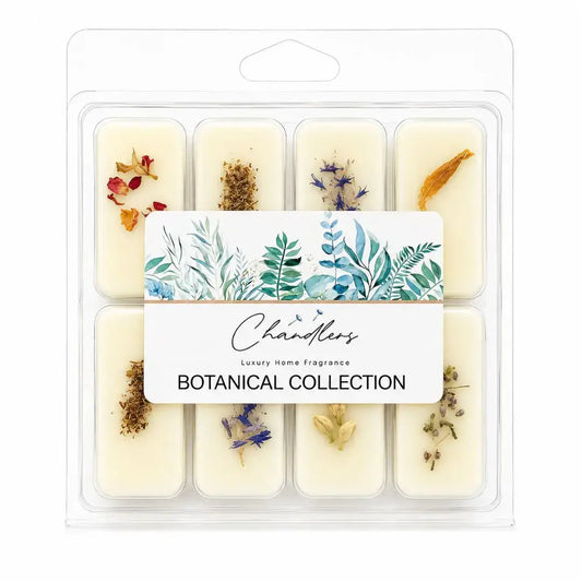Botanical Collection wax melts with dried botanicals inspired by Jo Malone Molton Brown