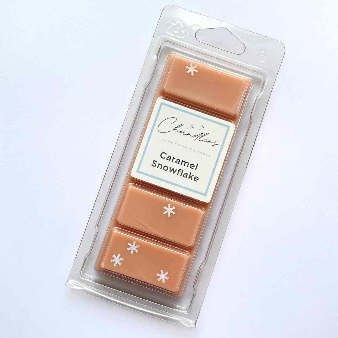 caramel snowflake christmas wax melts uk