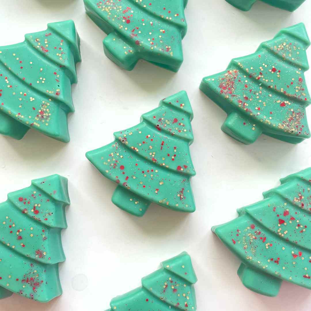 christmas wax melt shapes