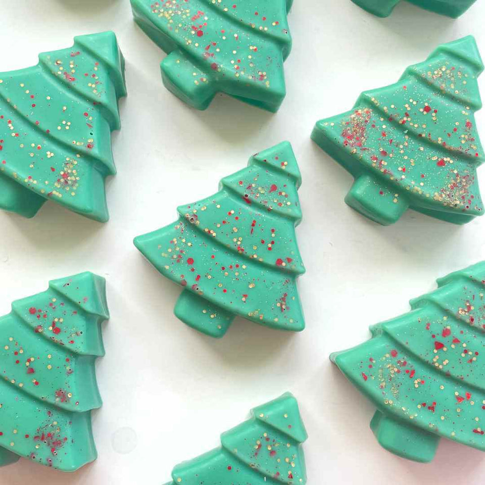 christmas wax melt shapes