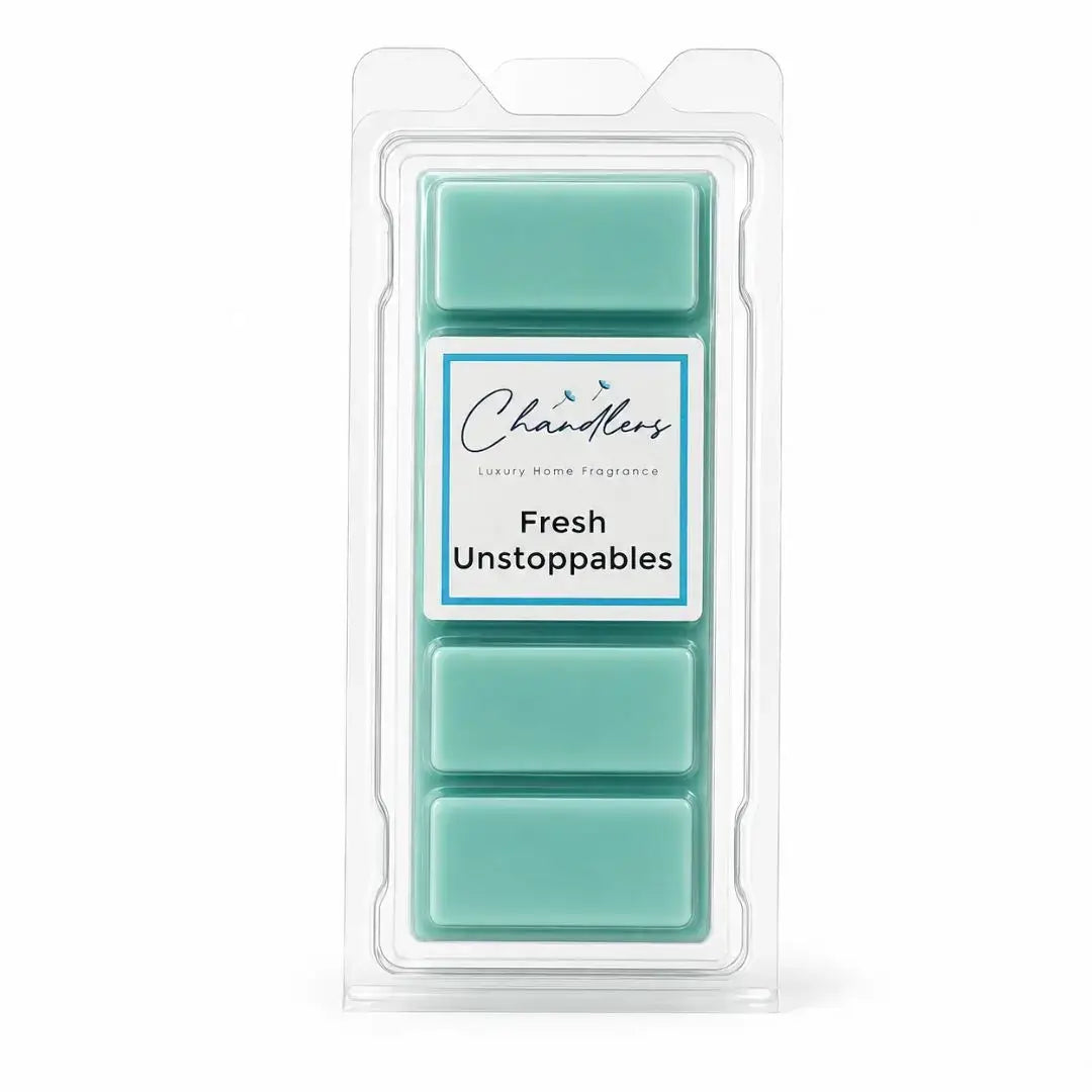 Fresh Unstoppables laundry wax melt snapbar by Chandlers Wax Melts inspired by lenor