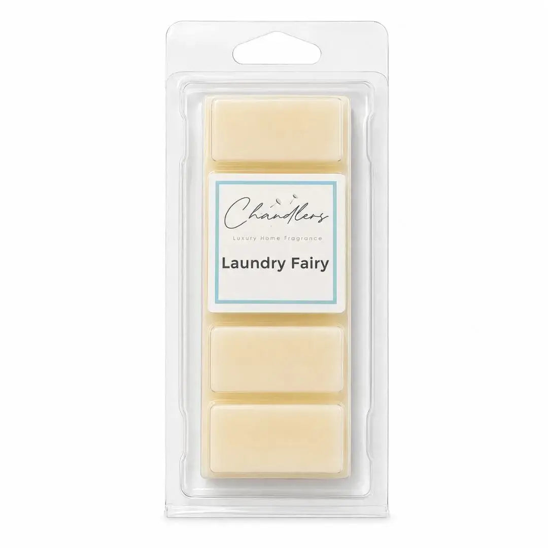Laundry Fairy wax melt snapbar by Chandlers Wax Melts