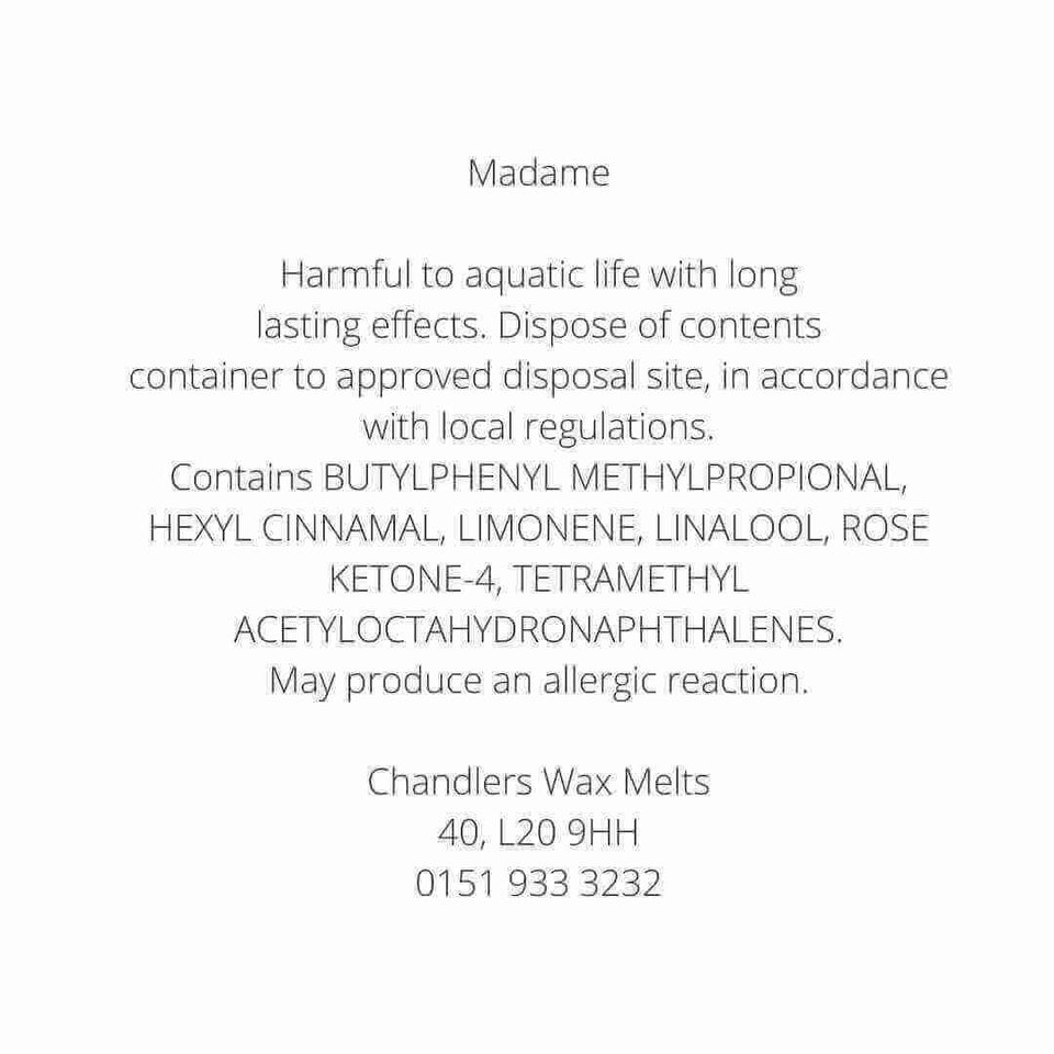 chanel mademoiselle wax melts uk