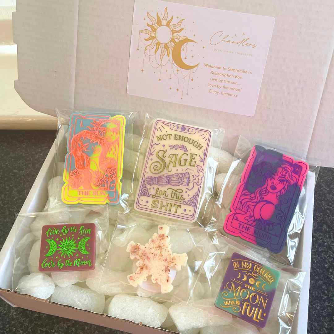 Luxury Wax Melt Subscription Box - 3 Month Plan