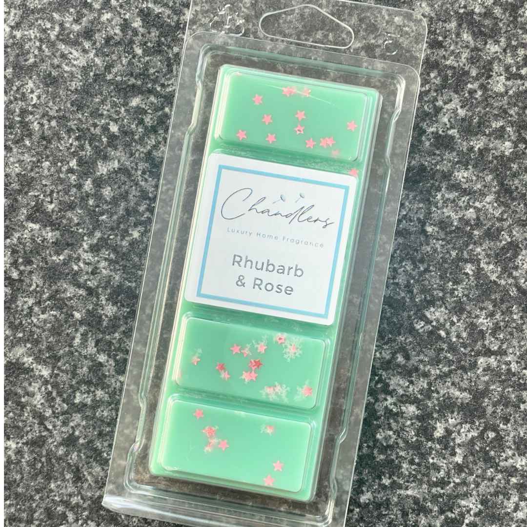 rhubarb rose wax melts molton brown