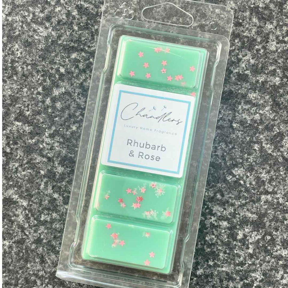 rhubarb rose wax melts molton brown