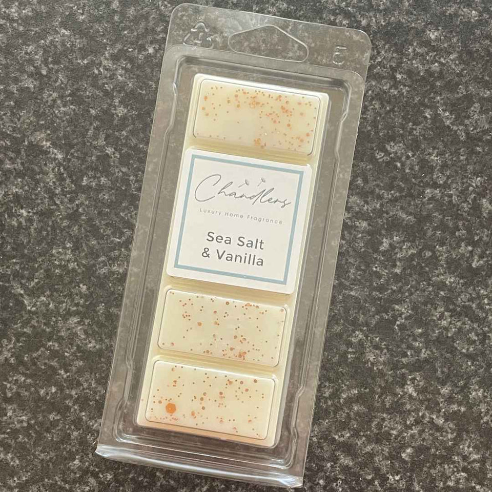 sea salt & vanilla wax melts uk