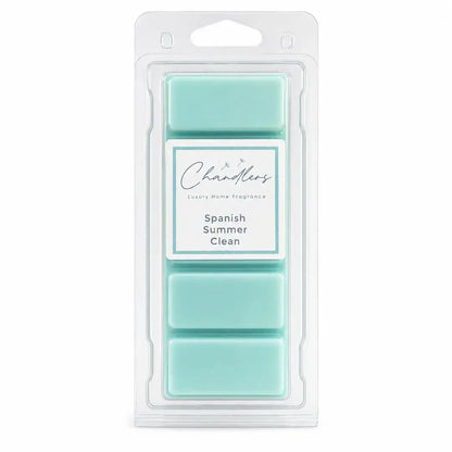 Spanish Summer Clean summer wax melt snapbar by Chandlers Wax Melts inspired by Asevi Pet floor cleaner