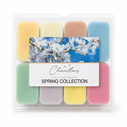 Spring Collection wax melts gift box by Chandlers Wax Melts