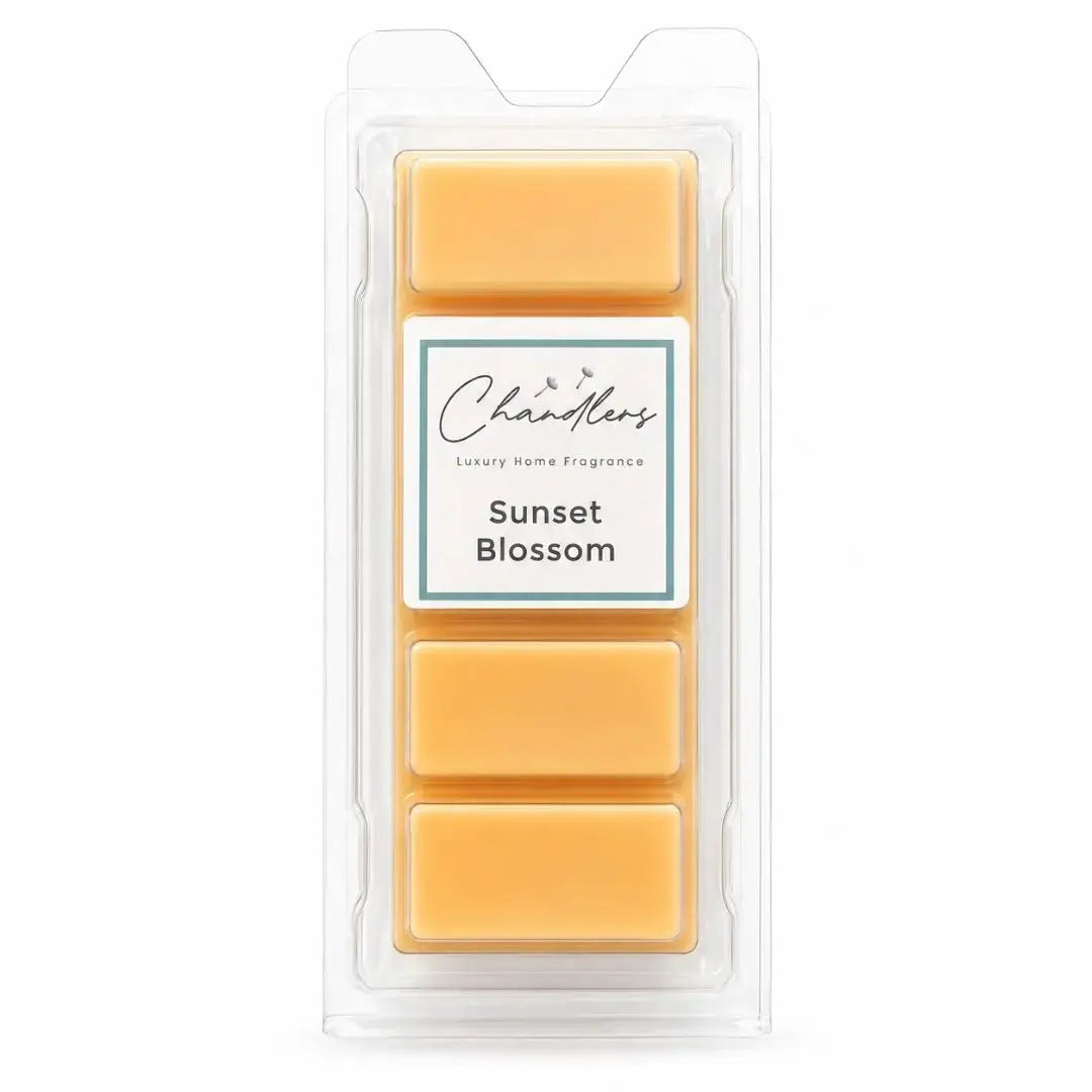 Sunset Blossom laundry wax melt snapbar by Chandlers Wax Melts inspired by Mrs. Hinch Midsummer Memories