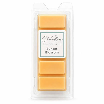 Sunset Blossom laundry wax melt snapbar by Chandlers Wax Melts inspired by Mrs. Hinch Midsummer Memories