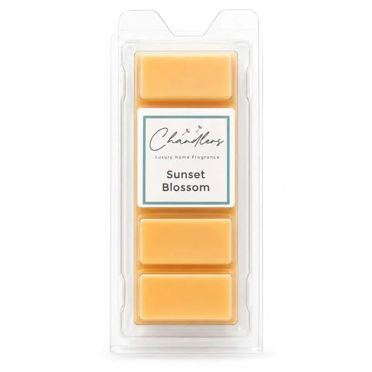 Sunset Blossom laundry wax melt snapbar by Chandlers Wax Melts inspired by Mrs. Hinch Midsummer Memories