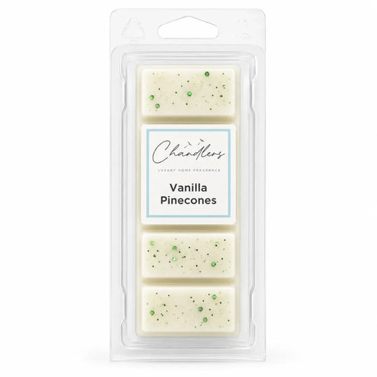 Vanilla Pinecones Christmas wax melt snapbar by Chandlers Wax Melts