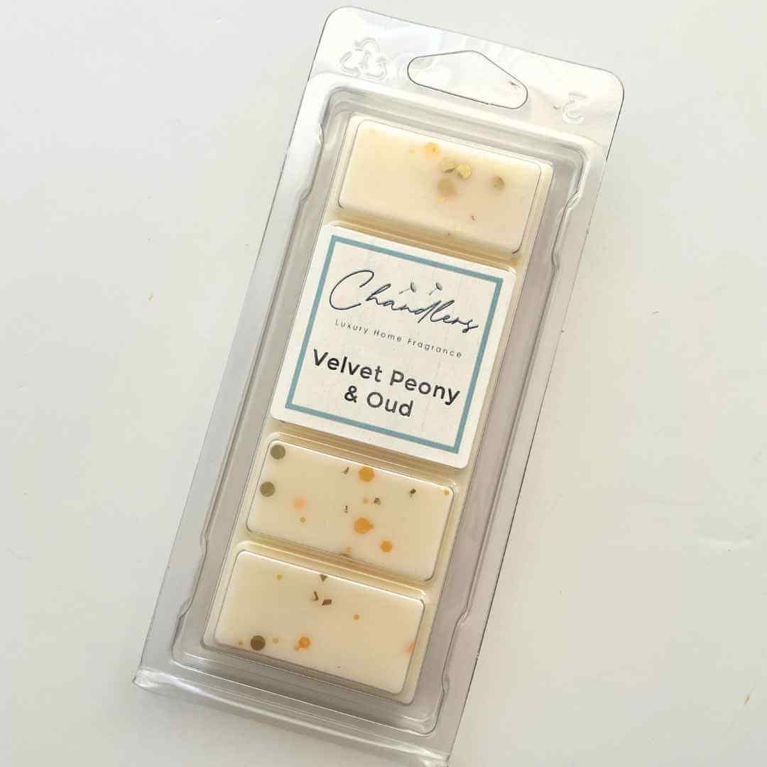 velvet peony and oud wax melts uk