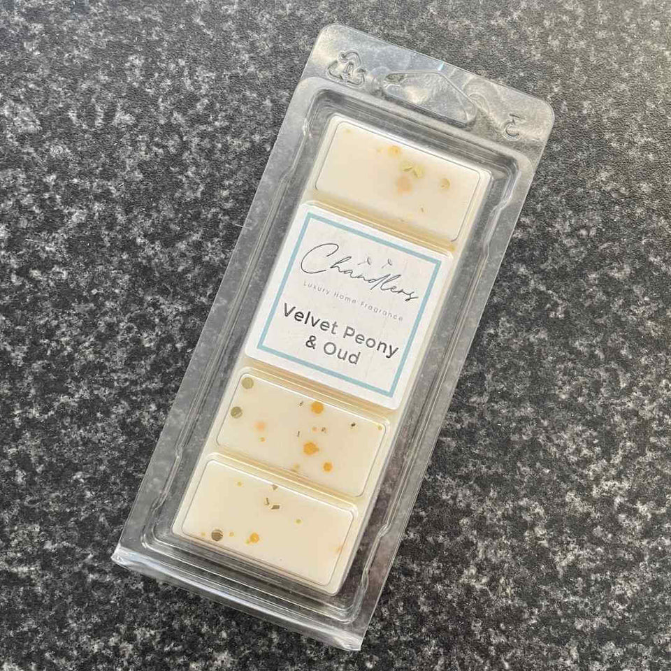 velvet peony and oud wax melts uk