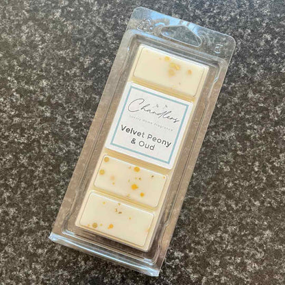 velvet peony and oud wax melts uk