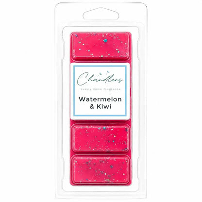 Watermelon and Kiwi fruity wax melt snapbar