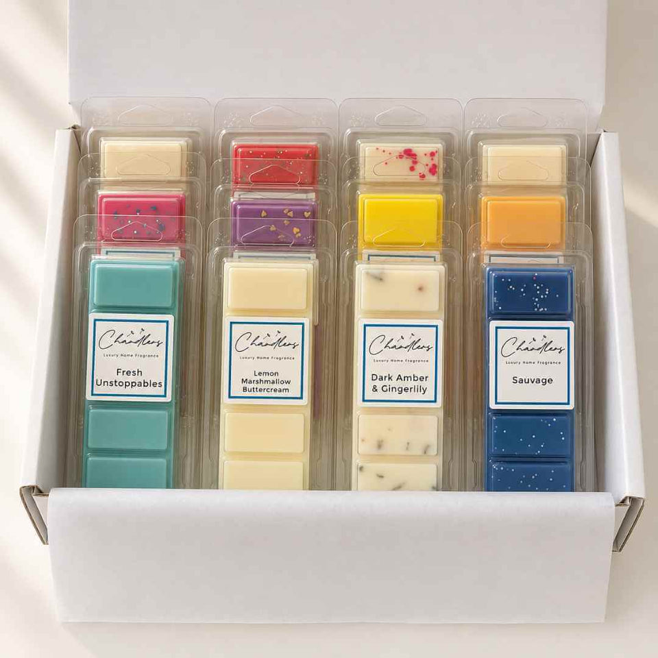 Bestselling wax melt bundle by Chandlers Luxury Home Fragrance