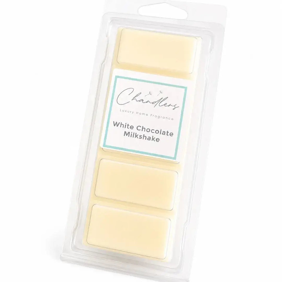White Chocolate Milkshake cream summer wax melts by Chandlers Wax Melts