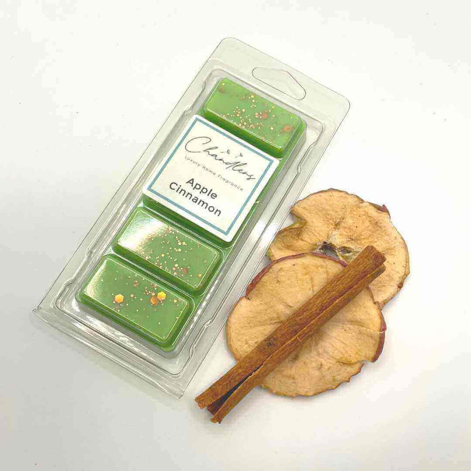 apple cinnamon christmas wax melts fruity spicy