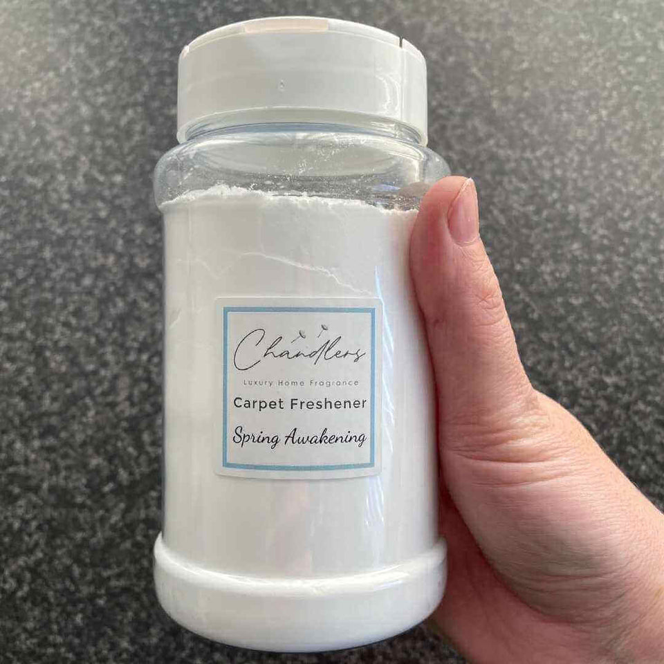 scented carpet powder shake and vac